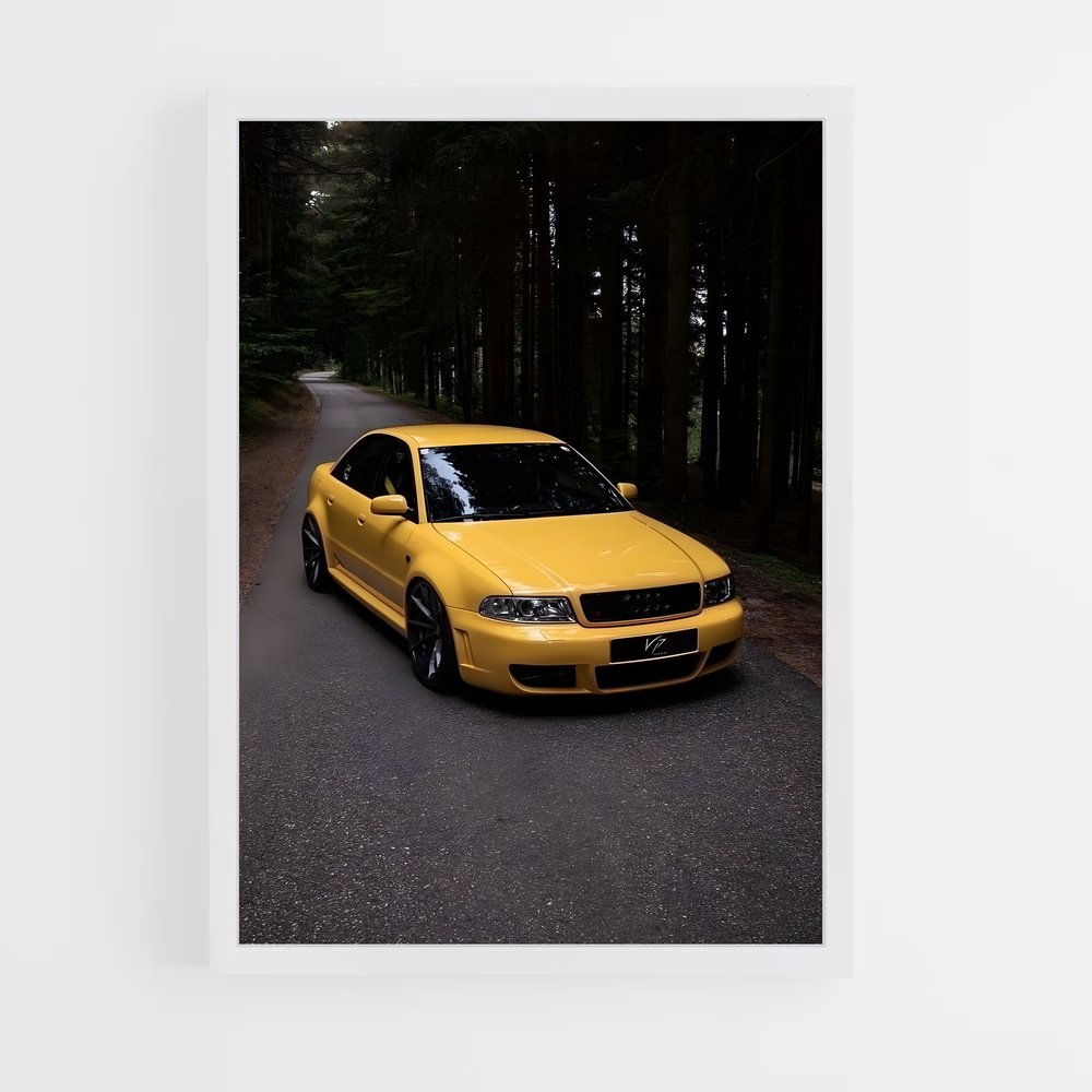 Poster Évasion cœur – affiche Audi (vue 3)